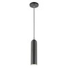 Livex Lighting Ardmore 1 - Light Pendant in  Shiny Dark Gray - 2 of 4