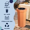happimess Fleur 25-Gallon Traditional Classic Disposable Corrugated Cardboard Event Trash Can and Recycling Bin - 3 of 4
