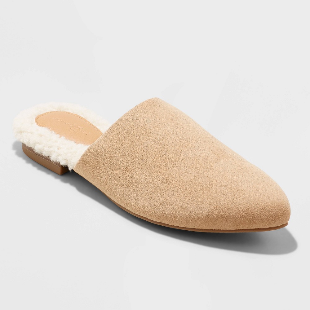 Women's Zuri Mules - Universal Thread Tan 7.5