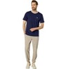 U.S. Polo Assn. Men's Short Sleeve Yarn-Dye Collar Tipped Jersey T-Shirt - 4 of 4