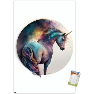 Trends International Ben Heine - Unicorn in Universe Unframed Wall Poster Prints - 1 of 4