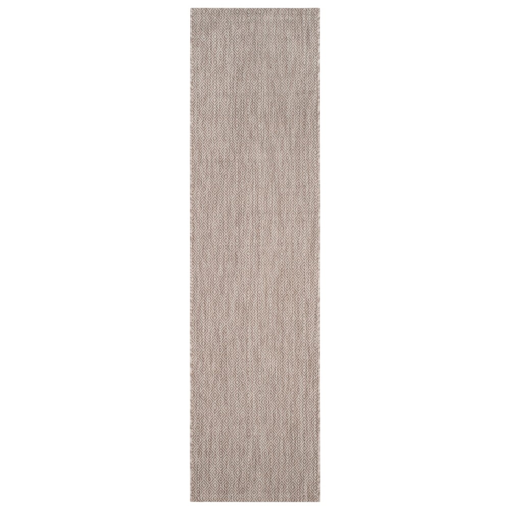 2'3inX12' Runner Ravello Outdoor Patio Rug Beige - Safavieh