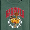 Women's - Garfield - Basketball Lightweight French Terry Wide Neck Long Sleeve Shirt - 2 of 4