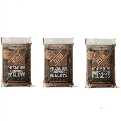 Camp Chef Smoker Grill Natural Competition Blend Hardwood Pellets, 20 Pounds (3)