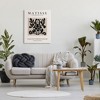 Stupell Industries Abstract Contemporary Black Floral Design Matisse Typography Canvas Art - 3 of 4