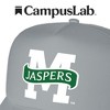 Manhattan College Primary Logo Foam Trucker Cap Grey Os - 4 of 4