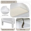 Whisen Rustic Style Entryway Multifunctional Storage Bench with Hidden Storage Space and Safety Hinge - 4 of 4