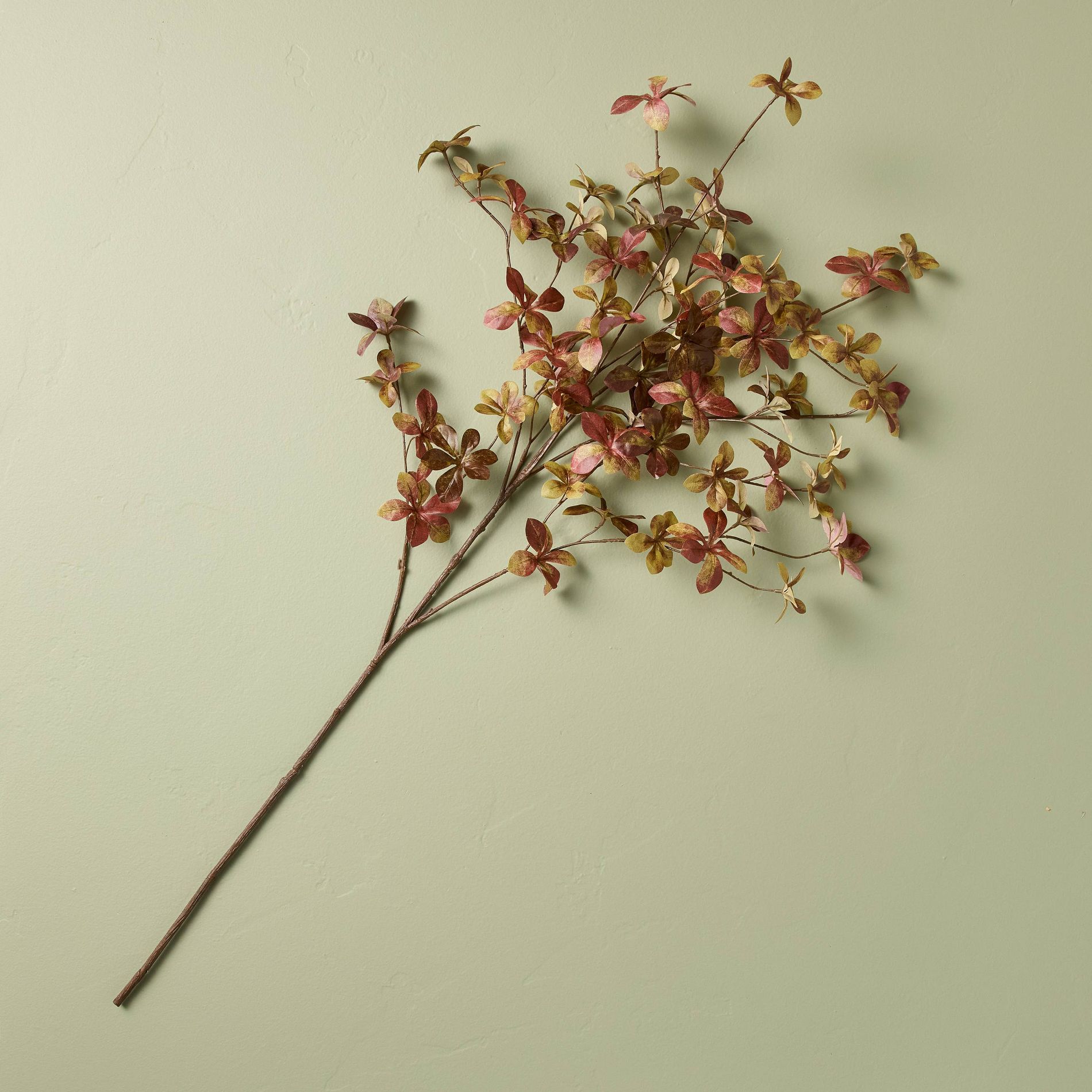 36" Rusty Quince Leaf Artificial Fall Stem - Hearth & Hand™ with Magnolia