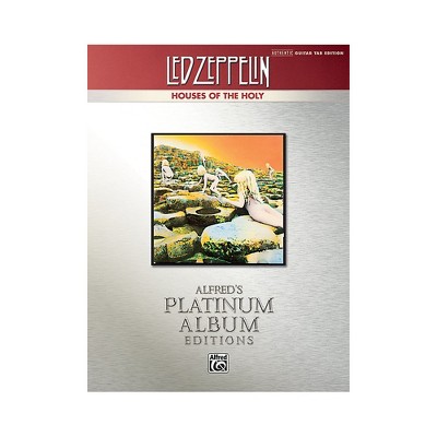 Alfred Led Zeppelin Houses Of The Holy Guitar Tab Platinum Edition Book