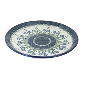 Blue Rose Polish Pottery Ceramika Artystyczna Dessert Plate - 1 of 1