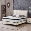 Twin Size 12 Inch 7-Zoned Cool Memory Foam Individual Pocket Spring Hybrid Mattress - 2 of 4