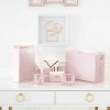 Blu Monaco 5 Piece Desk Set with  Hanging File Holder - 2 of 4