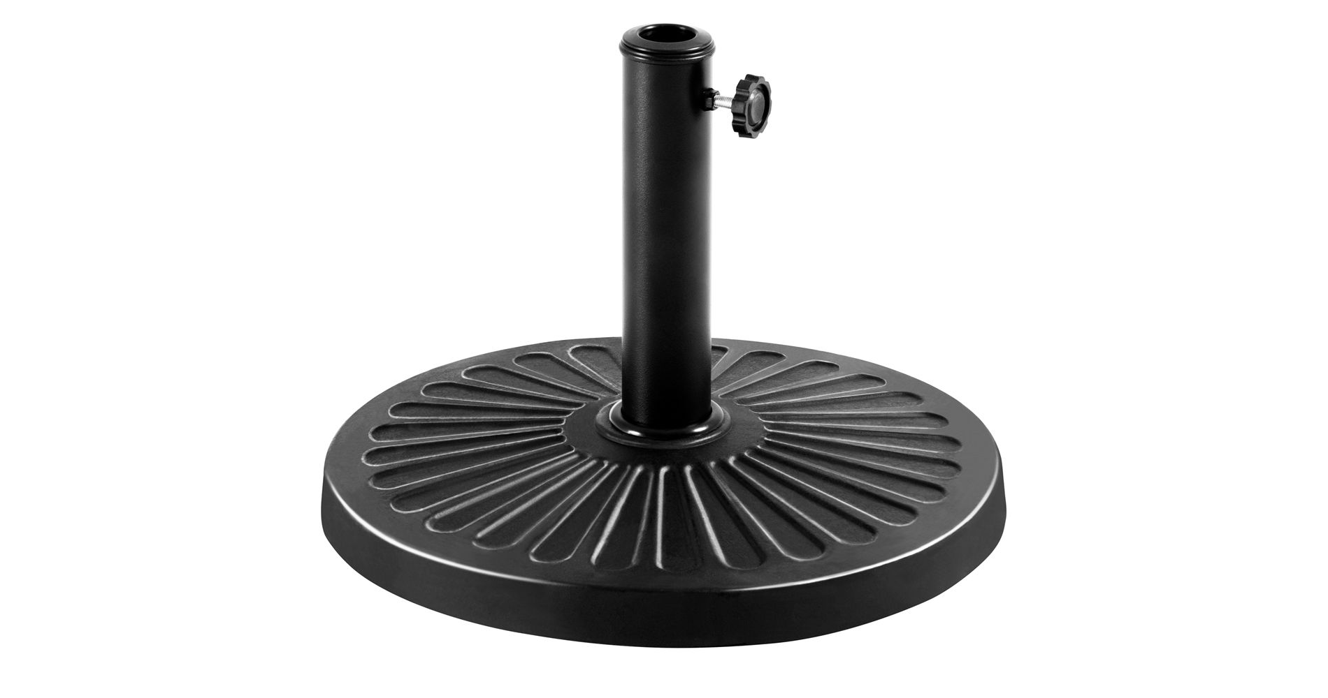 Yaheetech 22lb 17.5inch Outdoor Patio Heavy Duty Market Umbrella Base All Weather Umbrella Base for Garden Beach