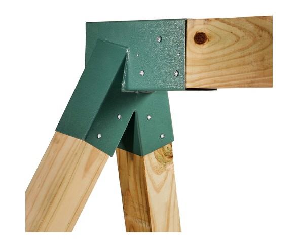 Swingan A-Frame Bracket Green Powder Coating