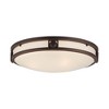 Livex Lighting Titania 3 - Light Flush Mount in  Olde Bronze - 3 of 3