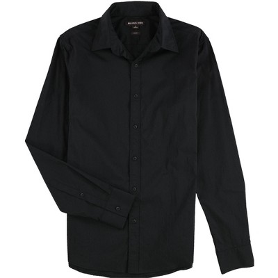 Michael Kors Mens Slim Fit Long Sleeve Button Up Shirt