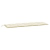 VidaXL Garden Bench Cushion Cream White 70.9"x19.7"x2.8" Oxford Fabric - 2 of 4