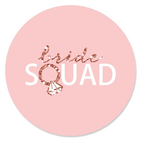 Bride Squad, Team Bride, Bride to be, bachelorette party | Greeting Card