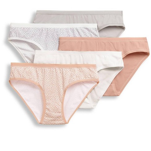 Jockey® Cotton Spandex Midi Panties 5-Pack