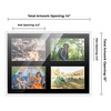 PosterPalooza | White Finish Collage Frame - Black Mat, 20 Frame Sizes to Choose From, UV Acrylic - 2 of 4