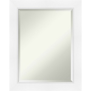 Amanti Art Sloped Beveled Framed Bathroom Vanity Wall Mirror - 1 of 4
