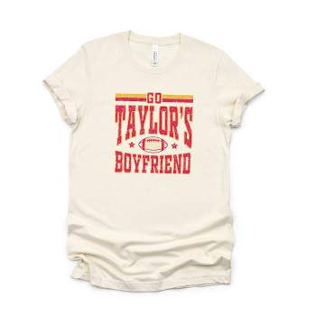 Simply Sage Market Women's Go Taylor's Boyfriend Football Short Sleeve Graphic Tee