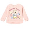 CoComelon JJ Baby Girls Pullover Fleece Sweatshirt and Pants Set Infant to Toddler - 4 of 4