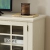ORRD 70" Modern TV Stand with Faux Stone Finish & Hidden Cable Management, Large Media Console for up to 75 inch TVs（Grey） - 4 of 4