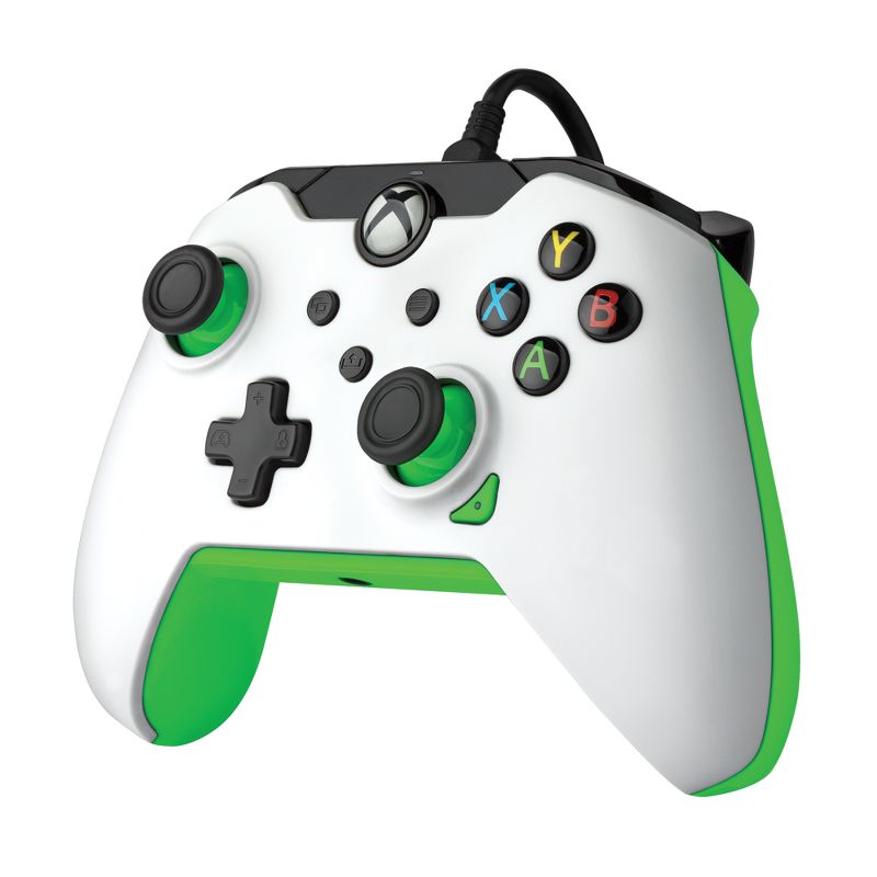 PDP Wired Gaming Controller for Xbox Series X|S/Xbox One - Neon White, 2 of 10