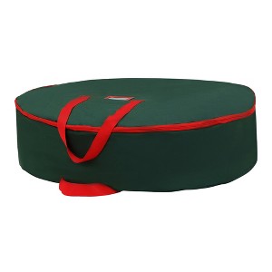 REGALWOVEN Christmas Foldable Round Storage Bags with Handles for Closet - 1 of 4