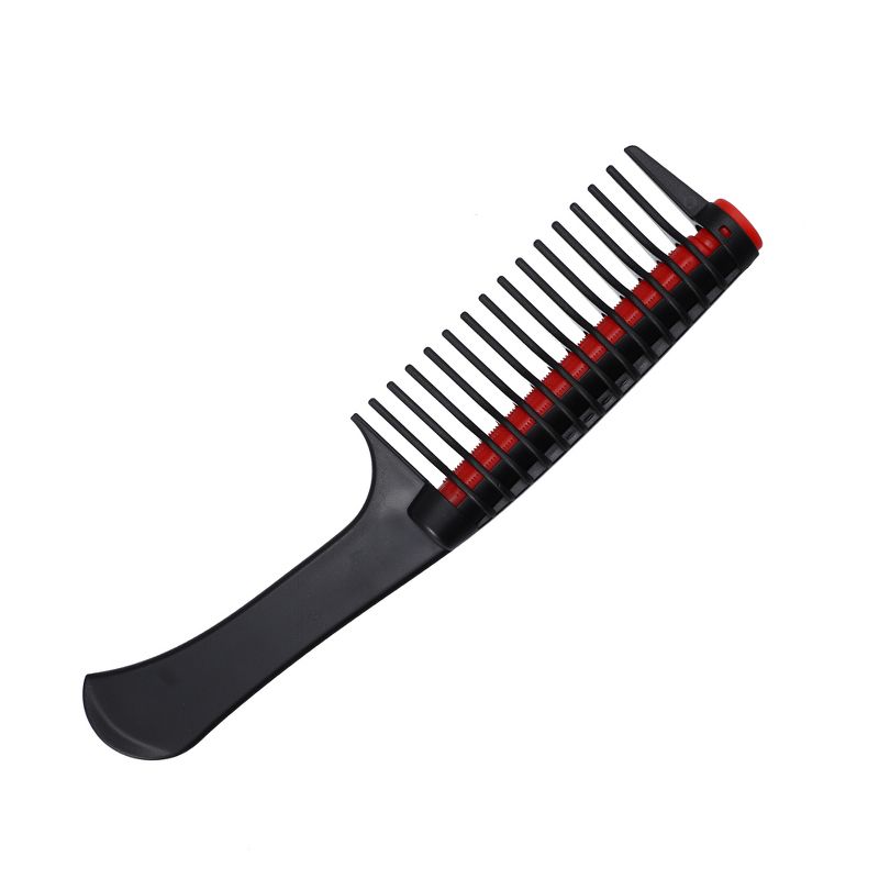 Unique Bargains Wide Tooth Hair Comb Roller Comb Detachable Hair Dye Tool Styling Comb Black, 4 of 7