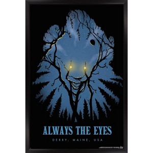 Trends International IT: Welcome to Derry (2025) - Always the Eyes Derry, Maine Framed Wall Poster Prints - 1 of 4