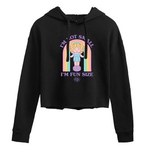 Women's - Polly Pocket - Polly Pocket Fun Size Cropped Graphic Hoodie - 1 of 3