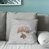 NCAA Texas State Bobcats 16" Heather Gray Sweatshirt Pillow - 4 of 4