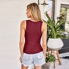 Women's Ribbed Olive Racerback Tank Top - Cupshe - 3 of 4
