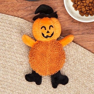 The Lakeside Collection Giggling Dog Toy - Pumpkin