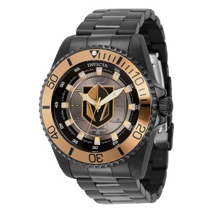 Invicta 42244 Women's NHL Vegas Golden Knights Black Case Watch - 1 of 2