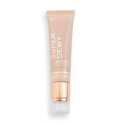 Makeup Revolution Superdewy Tinted Moisturizer - Medium - 0.85 fl oz