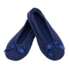 CTM Women's Terry Ballerina Slipper House Shoe - 2 of 4
