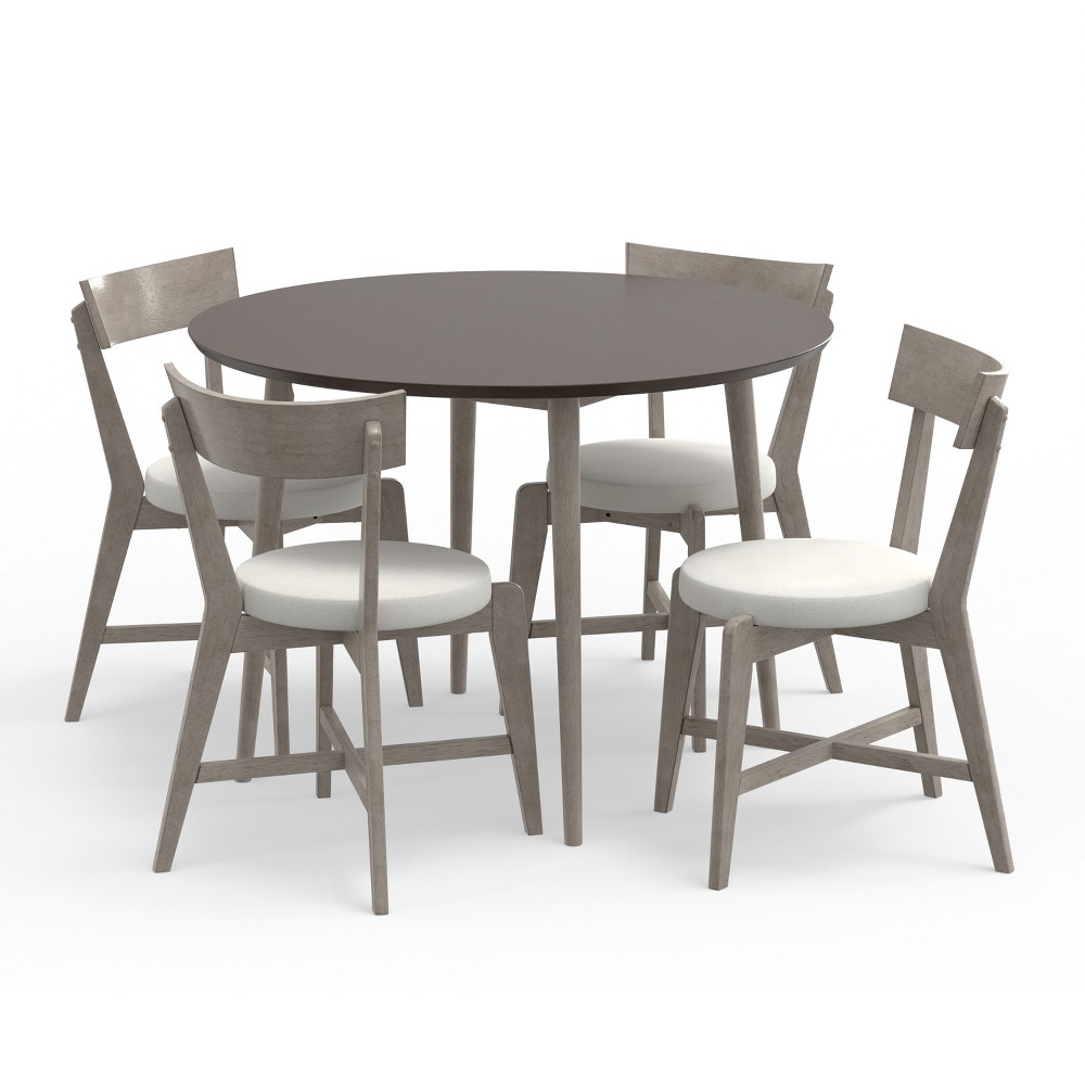 Photos - Dining Table 5pc Mayson Dining Set Gray - Hillsdale Furniture