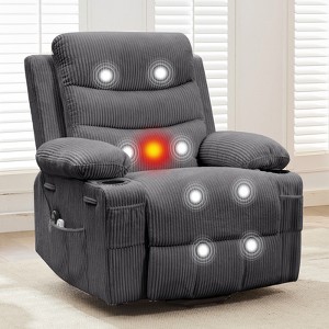 Power Lift Recliner Chair, Electric Recliners for Elderly with Heat and Massage, Stand Assist with Cup Holders, Side Pocket, for Living Room - 1 of 4