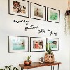 Sussexhome This Is Your World Metal Wall Art - 10-Piece Inspirational Quote Decor 39.3" (L) x 17.7" (W) - 3 of 4