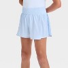 Girls' Active Light Side Pleated Woven Shorts - All In Motion™ - 3 of 3