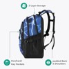 Backpack for Boys, Camo School Backpack for Teen Boys Kids Large Bookbag 18 Inch, Blue - 3 of 4