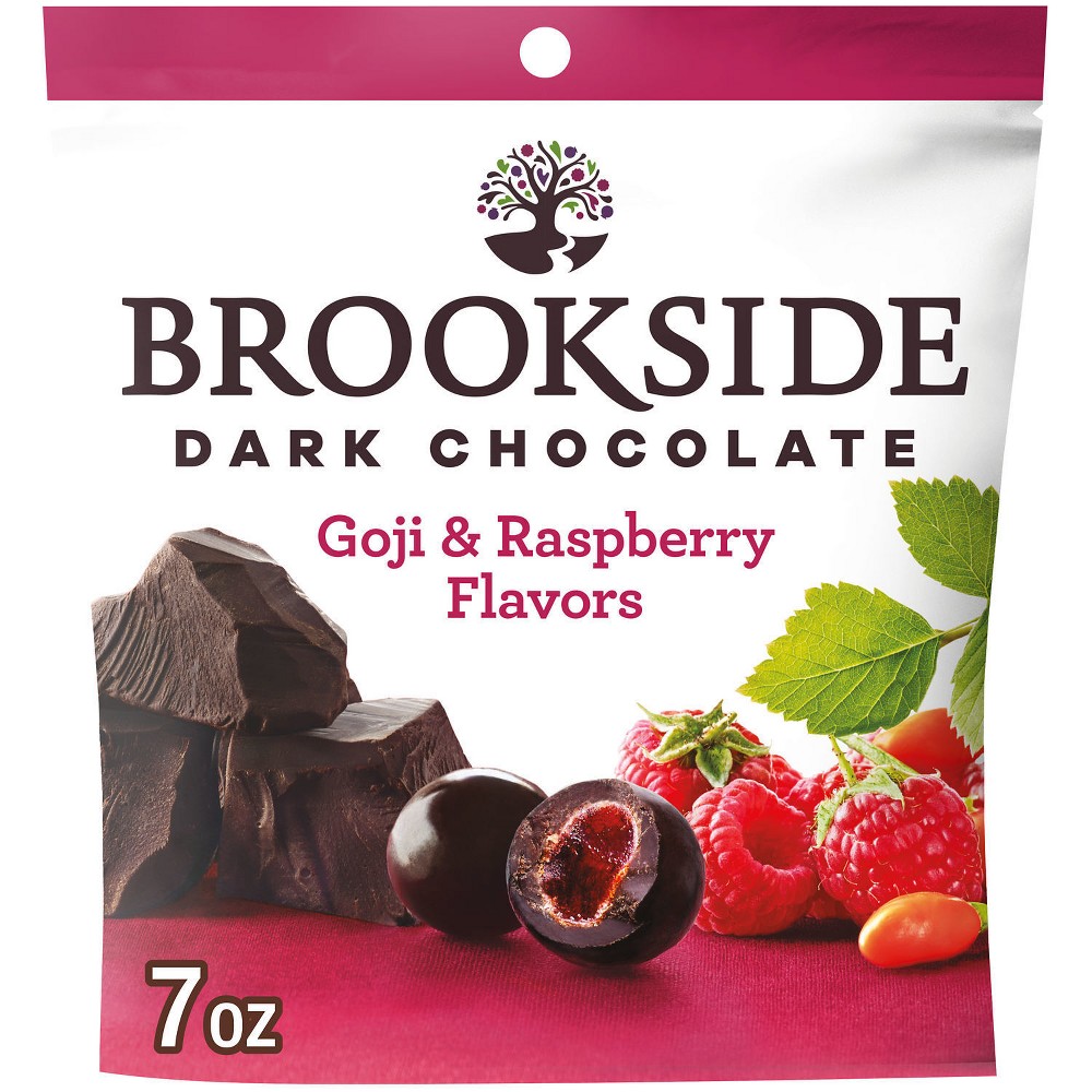 UPC 068437383509 product image for Brookside Dark Chocolate, Goji and Raspberry Chocolate Bag Candy - 7oz | upcitemdb.com