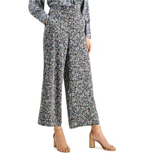 I.N.C International Concepts Womens Floral Casual Trouser Pants, Multicoloured, X-Small - 1 of 1