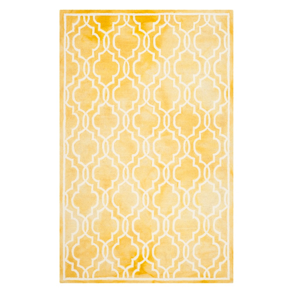 4'x6' Beaufort Accent Rug Gold/Ivory - Safavieh