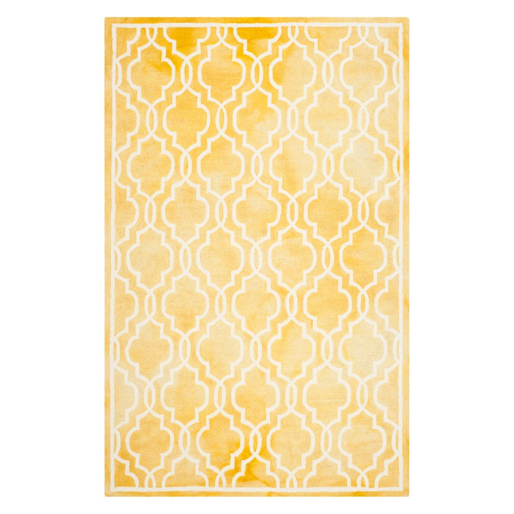 4'x6' Beaufort Accent Rug Gold/Ivory - Safavieh