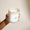 Sweet Water Decor Let is Snow 15oz Tan Matte Jar Soy Candle - 2 of 3