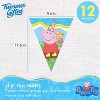 Treasures Gifted Peppa Pig Party Banner & Peppa Pig Pennants Kit - 4 of 4